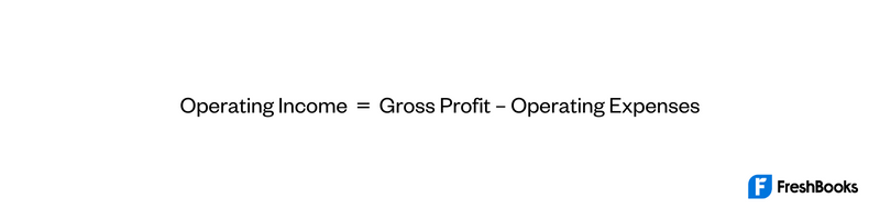 Operating Income Formula